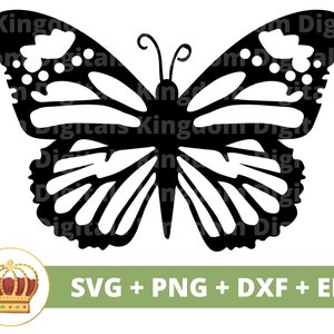 Schmetterling SVG PNG | Süße Schmetterlinge Insekt Garten Frühling Sommer Schönheit Fehler Blumen Clipart Shirt Becher Tasse Becher Zeichen Cricut Cut Datei