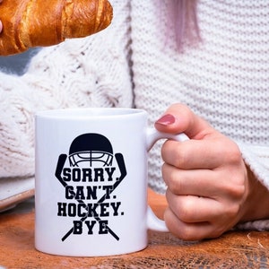 Sorry Cant Hockey Bye SVG Hockey Life PNG Goalie Coach - Etsy
