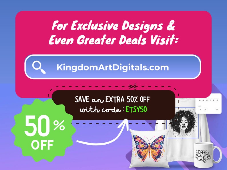 a pink banner with a picture of a woman's face on it