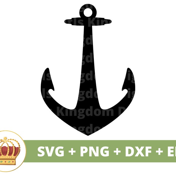 Anchor SVG PNG | Nautical Navy Floral Ship Sailor Boat Summer Ocean Beach  Cruise Silhouette t shirt mug cup tumbler sign Cricut Cut File