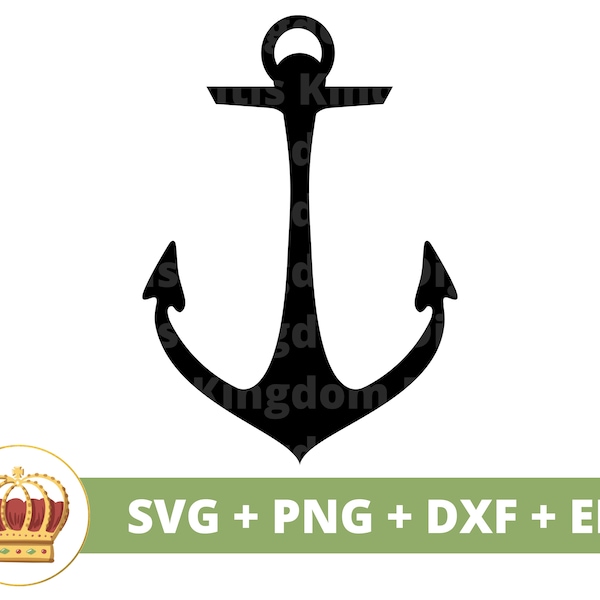 Anchor SVG PNG | Nautical Navy Floral Ship Sailor Boat Summer Ocean Beach  Cruise Silhouette t shirt mug cup tumbler sign Cricut Cut File