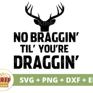 Kein Angeben bis du verschiebst SVG | Hirsch jagen glücklicher Vatertag Lustiger Papa Bester Dad Leben Geburtstag PNG Becher Shirt Cricut Cut Datei