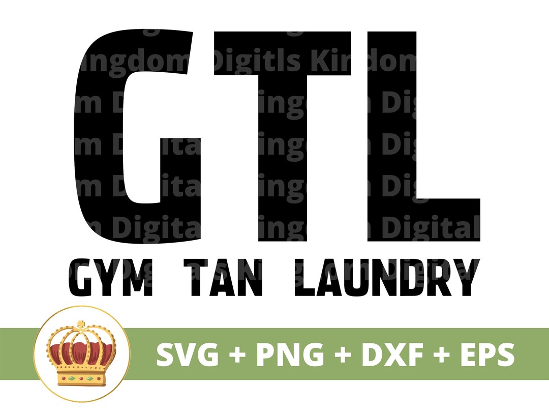 GLT Gym Tan Laundry SVG Laundry SVG Laundry Room Sign Home Etsy