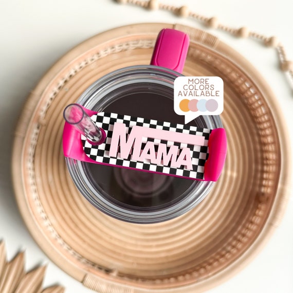 Stanley Mama Plate, Stanley Lid Tag, Quencher Tag, Mom Stanley Tag, Tumbler  Tag, Vans Inspired, Tumbler Lid Tag 