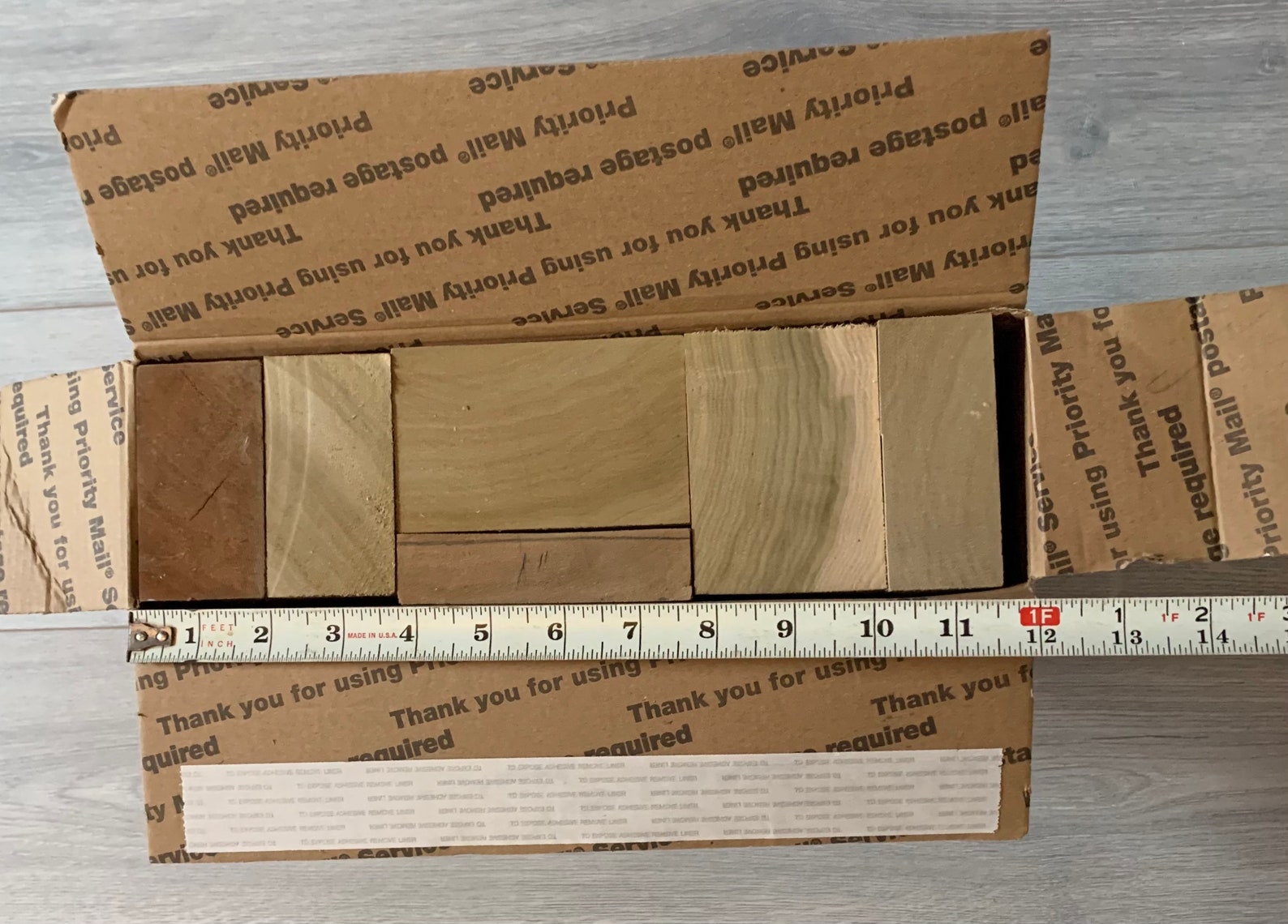 Box of Raw Poplar Boards for Projects Art and More Etsy