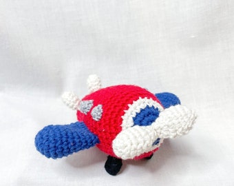 Crochet Aeroplane | Toy Plane | Baby & Toddler Toy | Baby Shower Gift | Amigurumi Toy