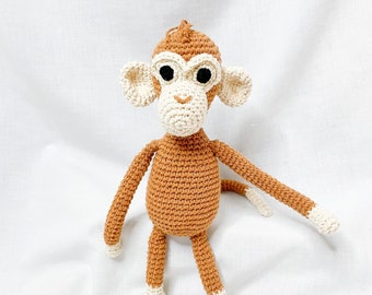 Crochet Monkey Toy | Amigurumi Monkey | Handmade Toy | Plush Monkey | Stuffed Animal