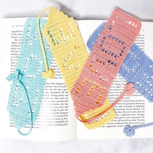 Personalised Crochet Bookmark