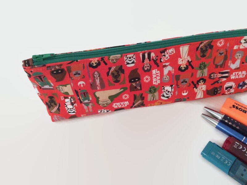 Star Wars Pencil case zip pouch Etsy