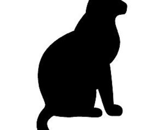Details about / Vinyl Decal Cat Play Silhouette Animal Personal Decal Stickers Sizes /& Colors