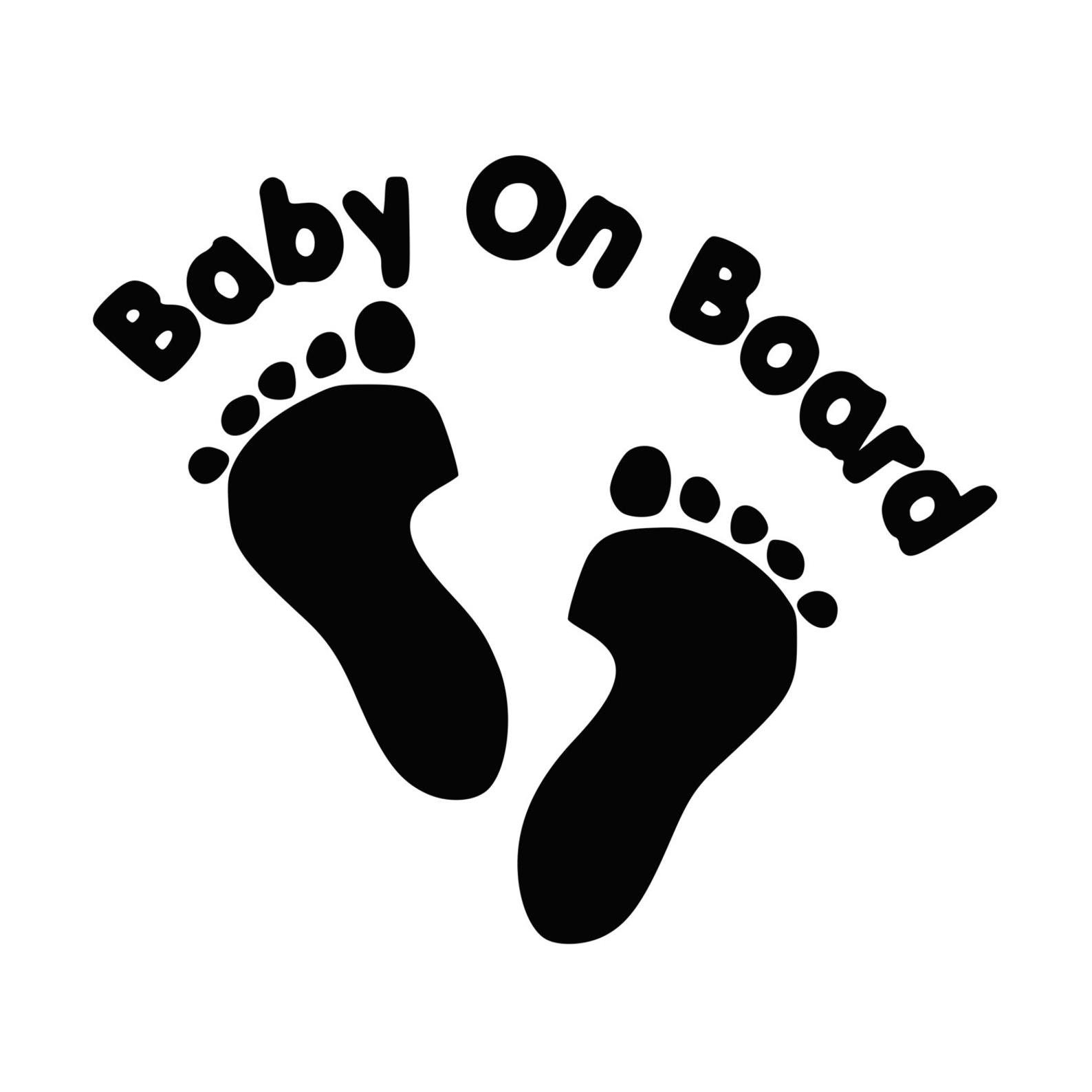Baby on board decal/ car decal/ baby decal Etsy
