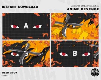 Anime Animated Stream Transition / Anime Revenge / Twitch Transition Lofi / Twitch Transition Anime