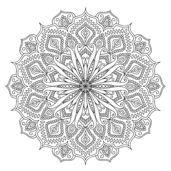 Mini Mandala Coloring Book for Adults: 6X6 Inches, In your Pocket Small, 30  Elegant and Difficult Designs for Relaxation