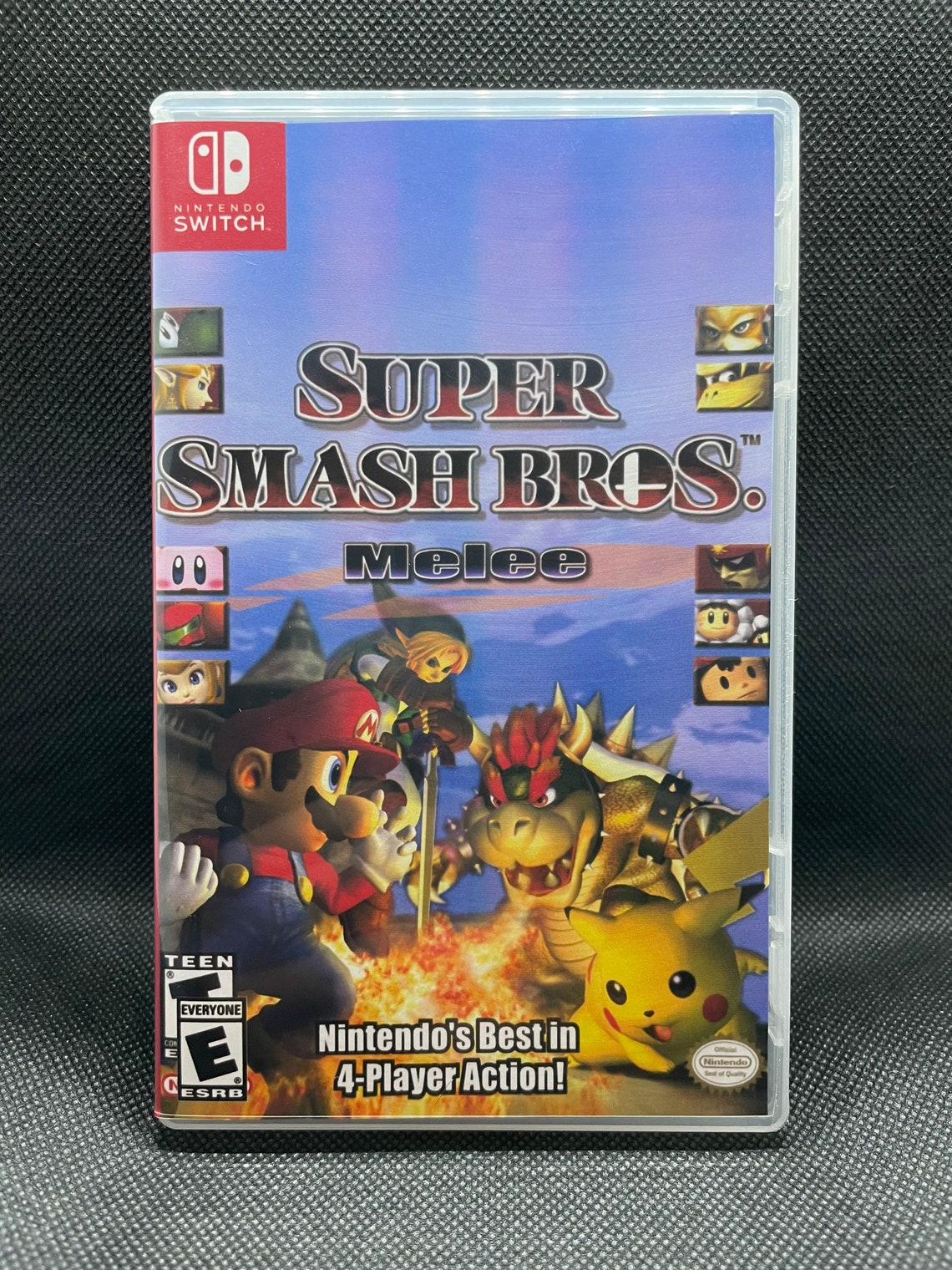 Super Smash Bros. Melee Nintendo Switch Case Etsy