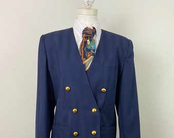 web限定セール Vintage 80s Executive Navy Marine Style Suit Set by Ralph スーツ