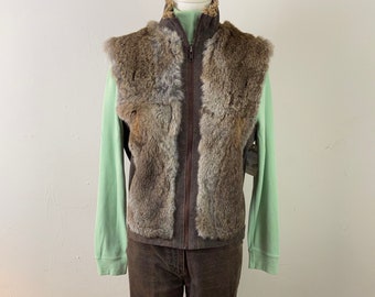 Rabbit Fur Vest Men - Etsy