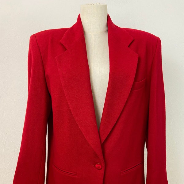 Red Evening Jacket Etsy