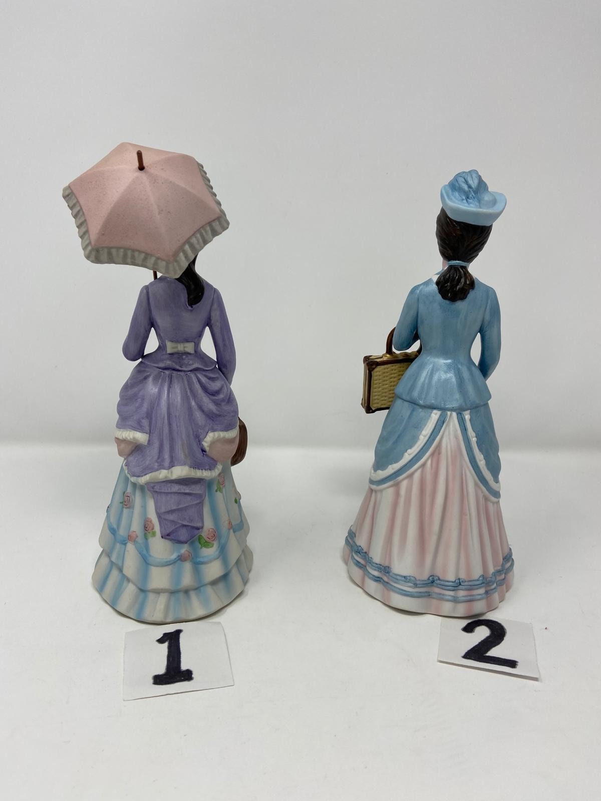 Vintage 1970's Mrs Albee Award Avon Figurines. Made in Japan