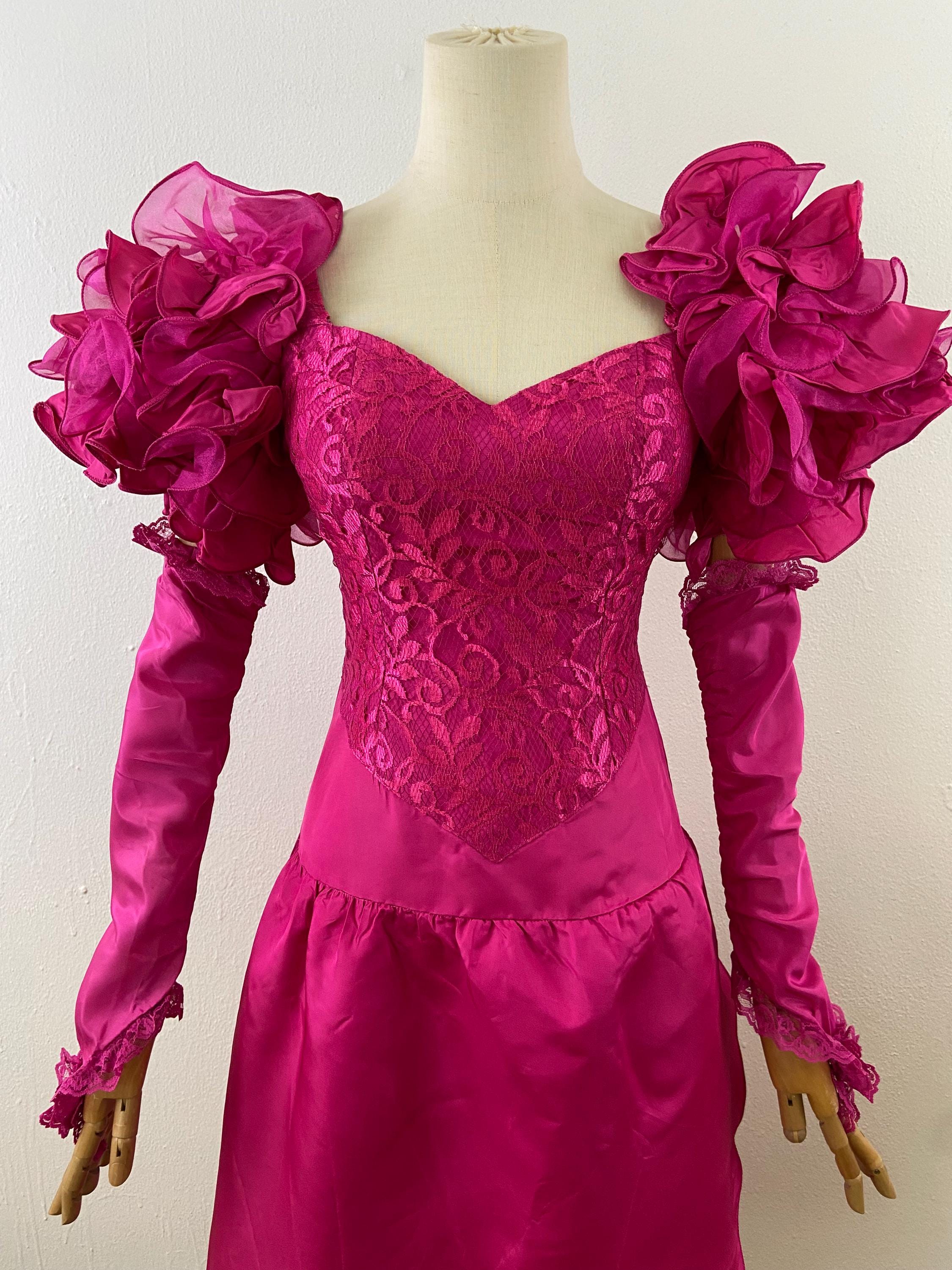 80s Prom Dress - Etsy
