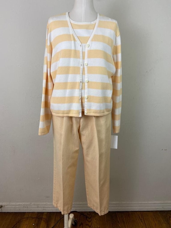 Vintage 90s Liz Claiborne Linen and Cotton knit 3 