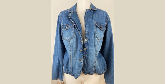 Vintage Gloria Vanderbilt Denim Jacket 