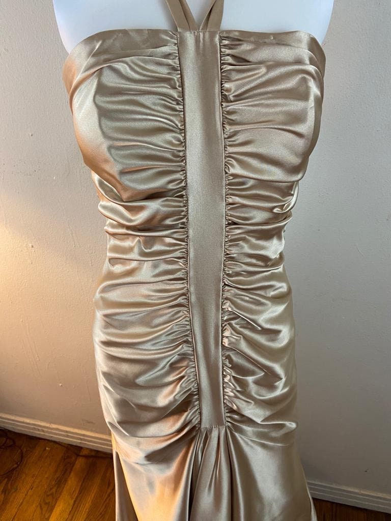 green emerald velvet dress Vintage Jessica Mcclintock Party Dress Gunne Saxe Size M main image 0