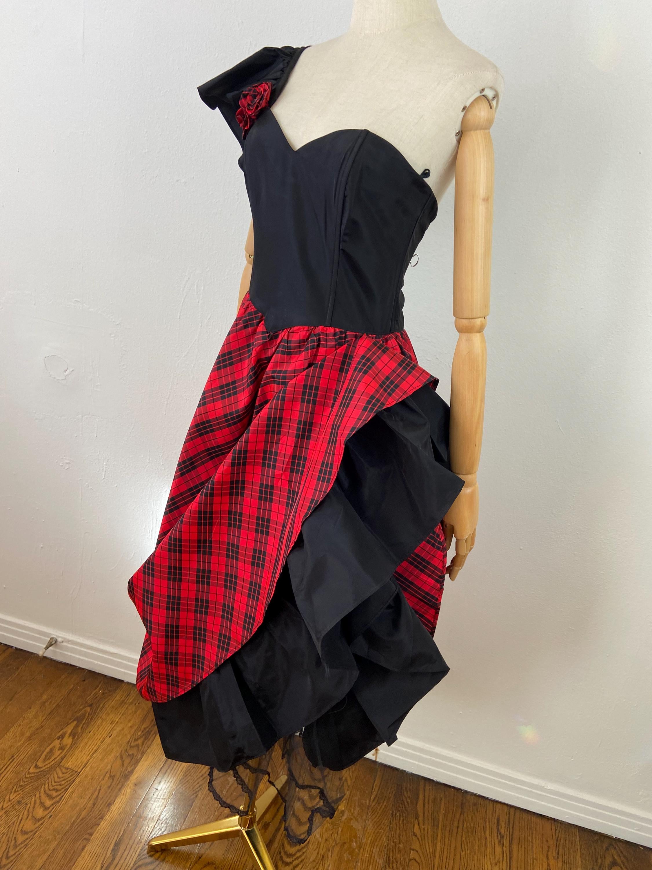 Tartan Wedding Gown