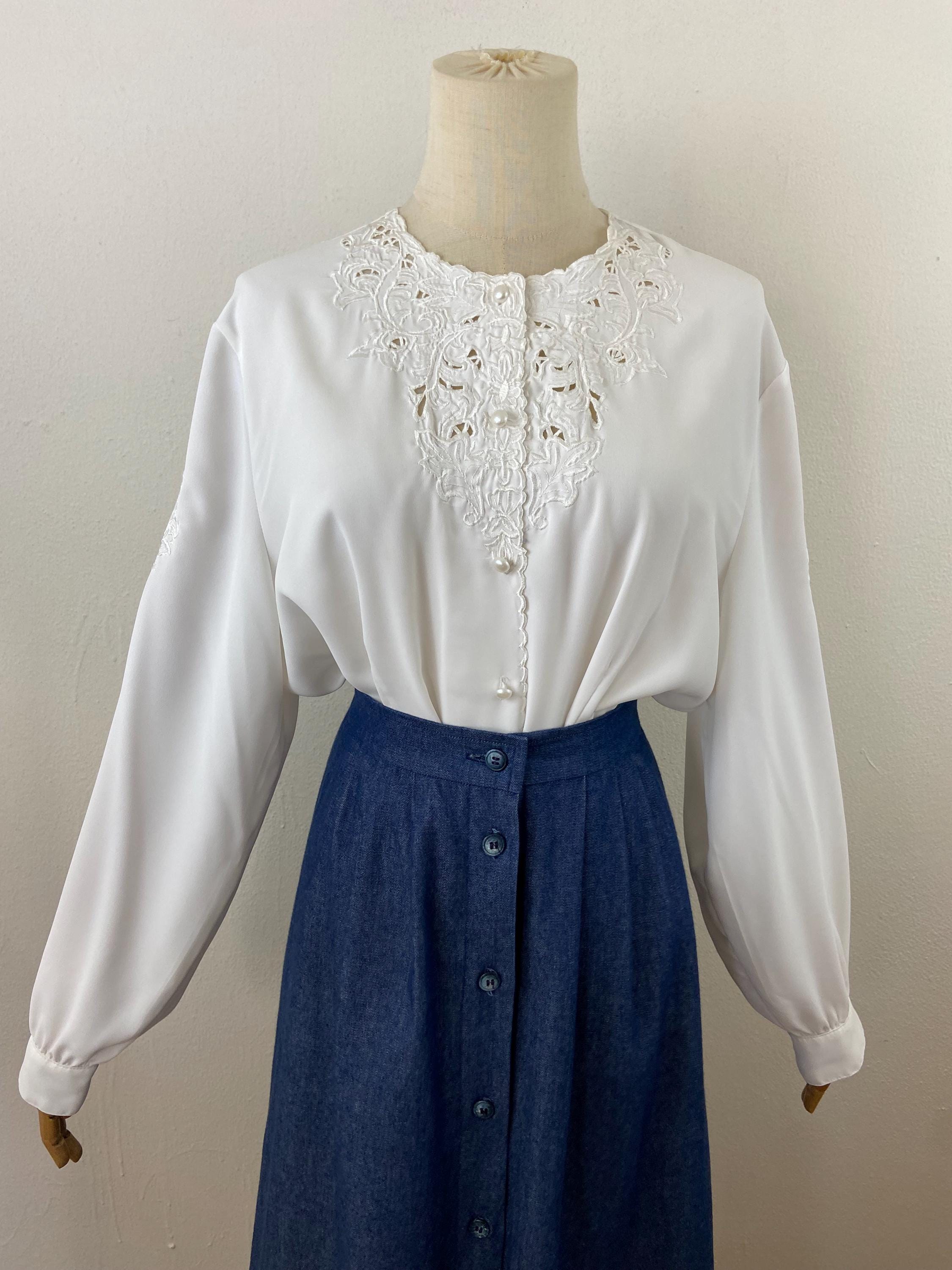 Chemise en sergé à pied-de-poule sophistiquée - Eton