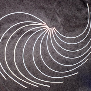 1 pair underwire for bra making lacquered steel wires for repair lingerie and swimwear