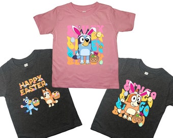 Easter Heeler Sisters Shirt | Kids Graphic Print Tee, Toddler, Onesie