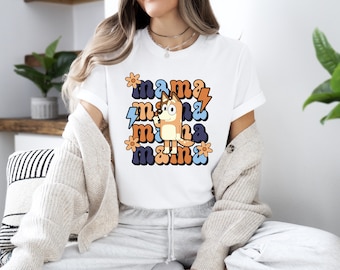 Chilli Mama Shirt, Mama Soft Jersey Shirt, Graphic Print Shirt