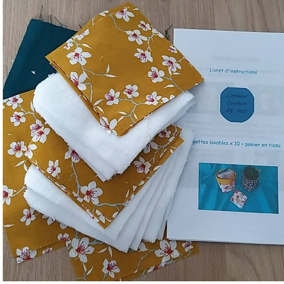 Kit de couture lingettes