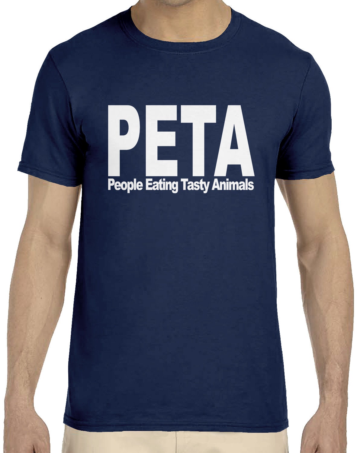 PETA People Eating Tasty Animals T-shirt or Tank Top PETA People Eating Tasty Animals T-shirt or Tank Top