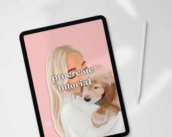 Procreate Digital Art Illustration Portrait Beach Tutorial Etsy Procreate Digital Art Illustration Portrait Beach Tutorial Etsy