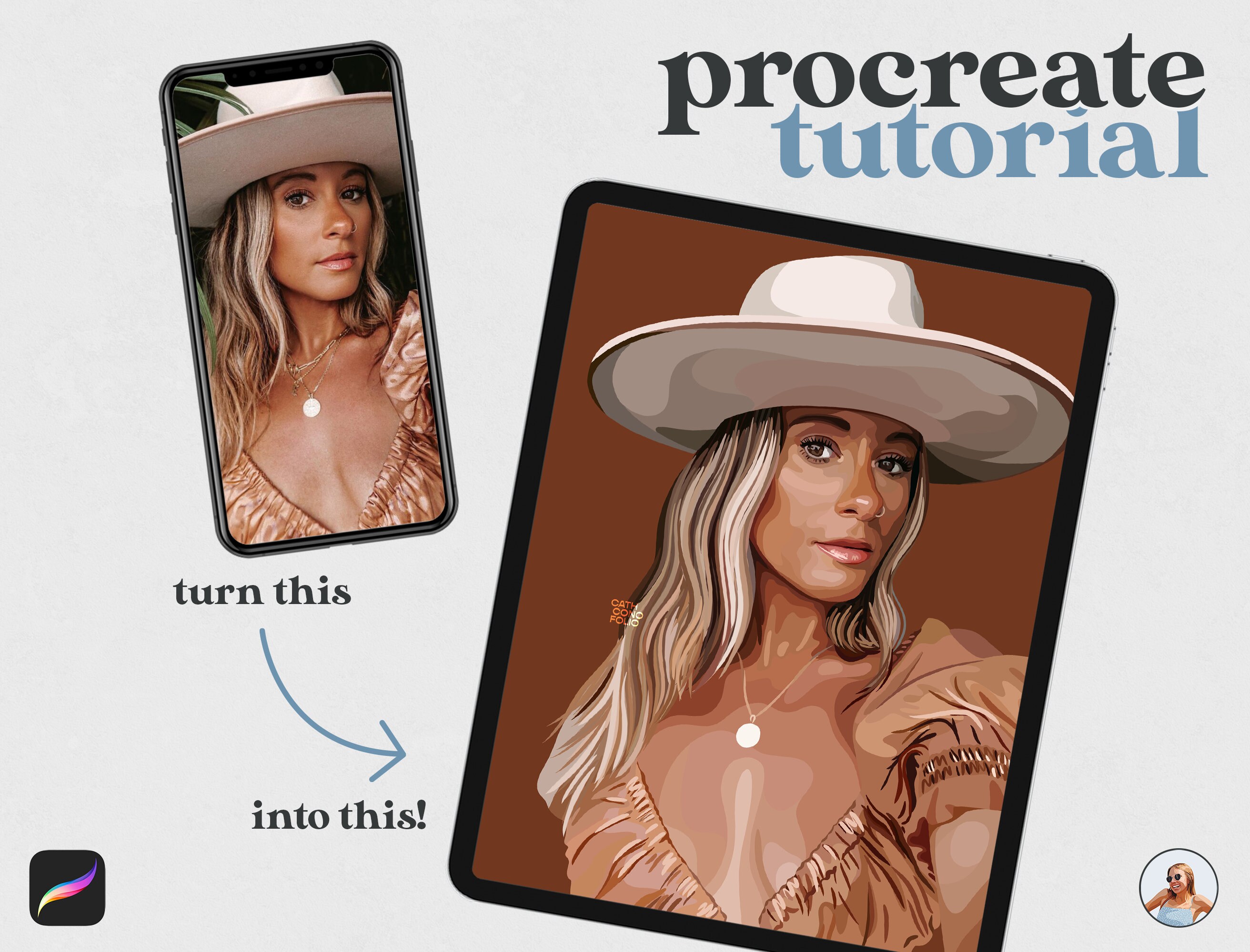 Procreate Digital Art Illustration Portrait Tutorial How to - Etsy Australia Procreate Digital Art Illustration Portrait Tutorial How to - Etsy Australia