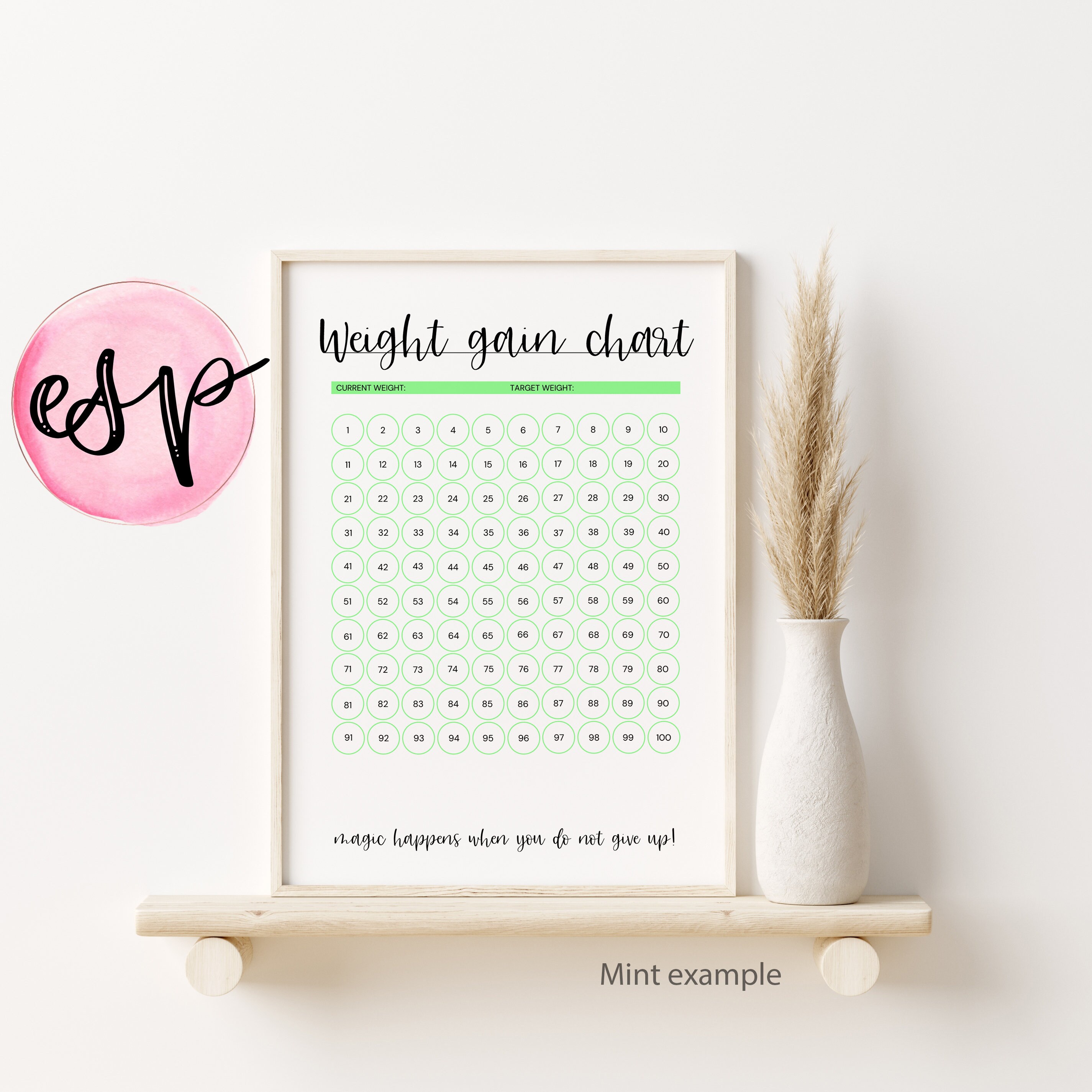Weight Gain Planner Fitness Planner Slimming World Planner Etsy