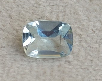 Aquamarine High Quality Faceted Cut Gemstone, Octagon Shape Loose Ring Stone, Aquamarine Pendant/Jewelry Stone