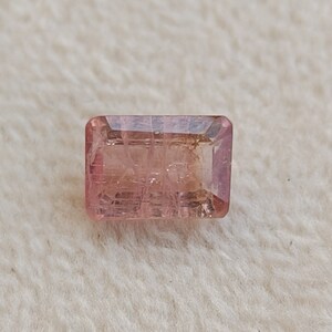 Pink Tourmaline Faceted Loose Gemstone, Tourmaline octagon Shape Stone, For Jewelry Making