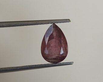 Tourmaline Pear Cut Gemstone Tourmaline Faceted Pear Shape Stone, For Jewelry/Pendant Making