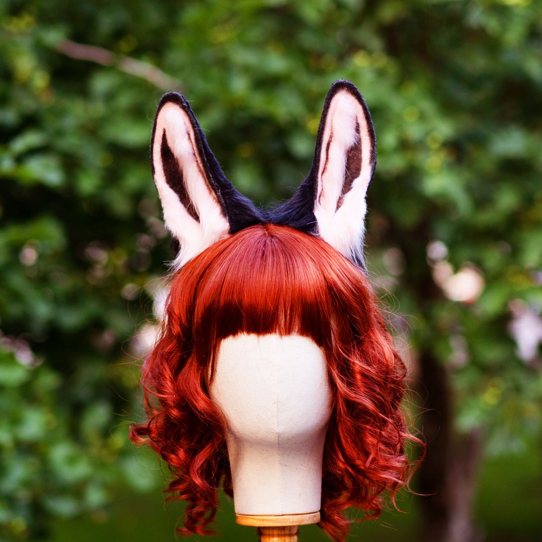 Fascia Con Orecchie Da Coniglio In Peluche - Accessorio Per Costumi, Festa, Halloween, Cosplay - Foto 6