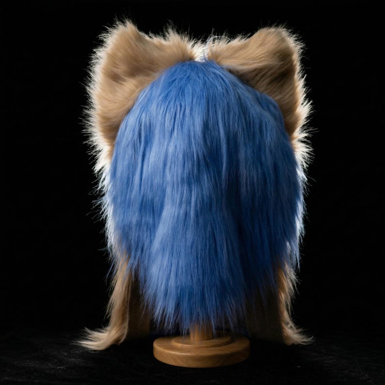 Cat Fursuit Head | Breathable Anime Kigurumi Mask | High-Flow Ventilation for Furry Conventions image 4