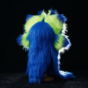 Fursuit Mask and Paws Set | Toony Plantigrade Cosplay | Breathable Anti-Slip Gear image 7
