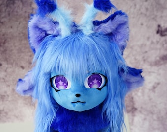 影少女着ぐるみマスク Animegao - 一点物、在庫あり - Etsy 日本