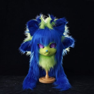 Fursuit Mask and Paws Set | Toony Plantigrade Cosplay | Breathable Anti-Slip Gear image 3