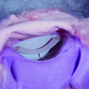 Cat Fursuit Head | Breathable Anime Kigurumi Mask | High-Flow Ventilation for Furry Conventions image 6