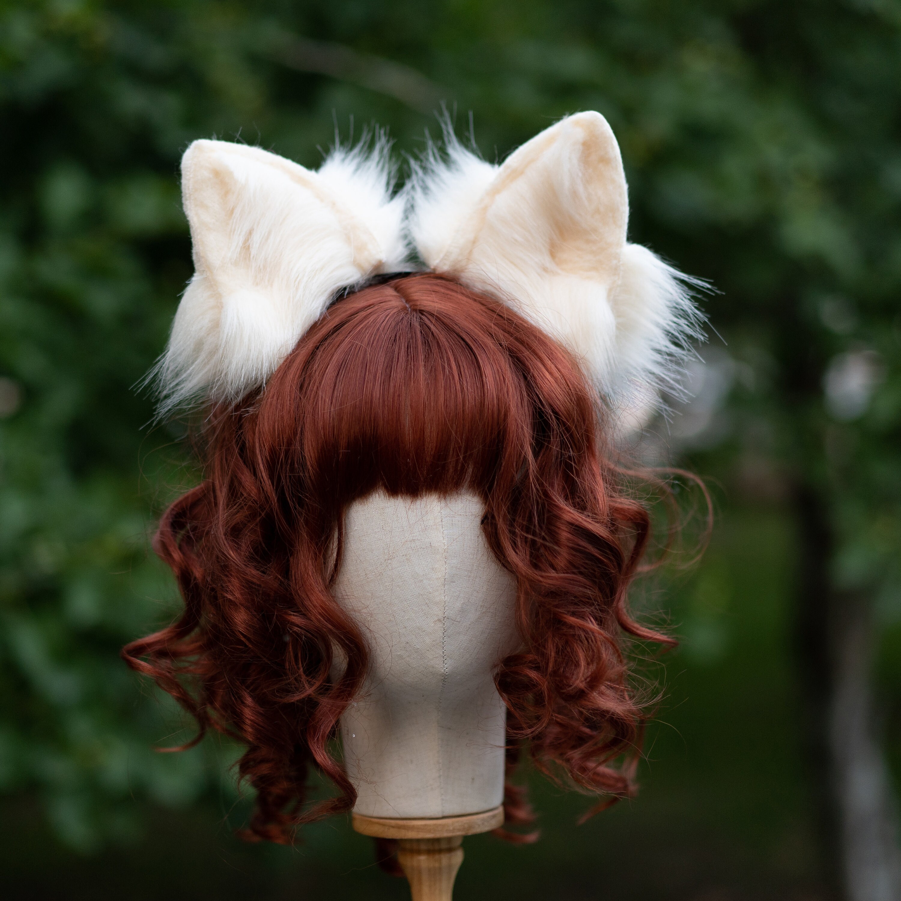 Furry fur Ears Fake fur ears Fox ears cosplay Kitsune Ears Etsy