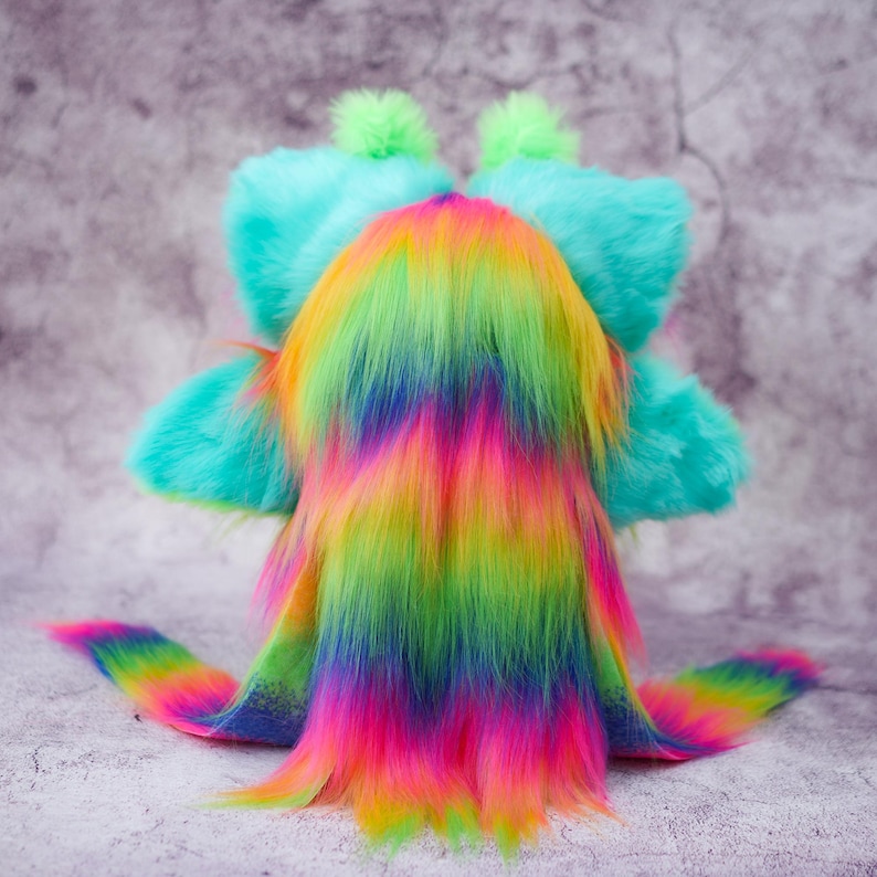 Alien Neno Cat Fursuit Partial Set | Lime Green Cat Fursuit Mask ...