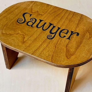 MOVING SOON - Personalized Step Stool for Kids – Sturdy, Safe, and Custom Engraved