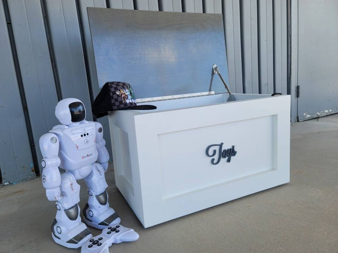 Free Shipping. Toy Box Shaker Farmhouse Style / Toy Chest / Personalized / Toy Storage / Carved