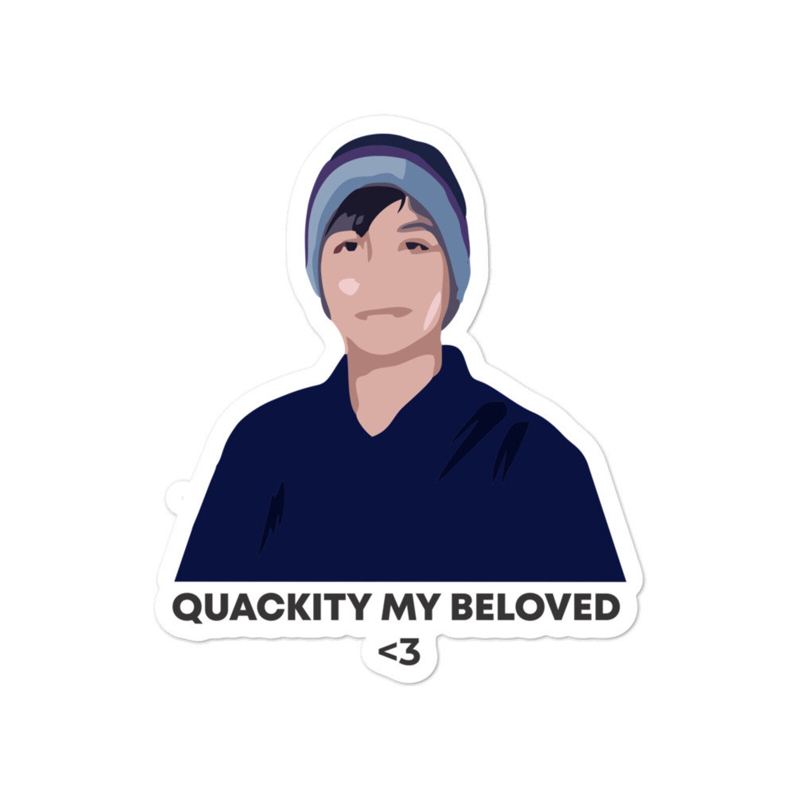 Quackity my beloved sticker Etsy